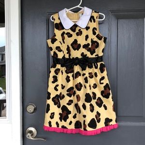 New leopard print dress. Size 6